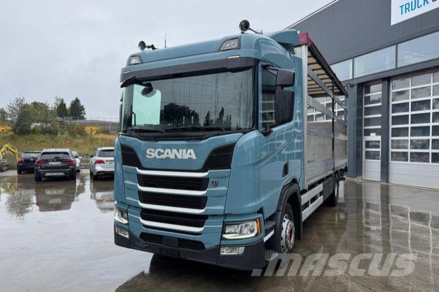 Scania R410 4x2 Curtain sider trucks