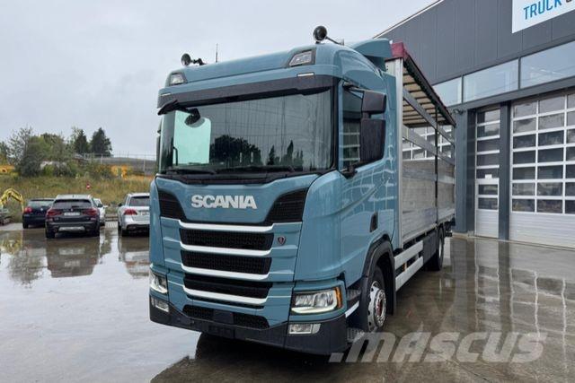 Scania R410 4x2 Curtain sider trucks
