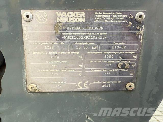 Wacker EZ 28 VDS Mini excavators < 7t (Mini diggers)
