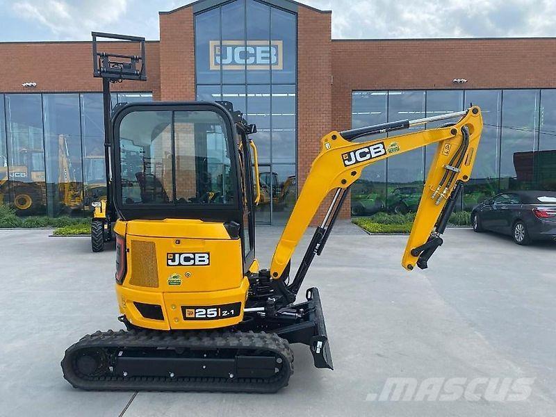 JCB 25-Z1 Cab Pro Crawler excavators