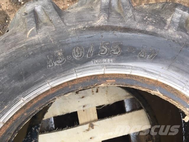  - - -  15.0/55-17 Tyres, wheels and rims