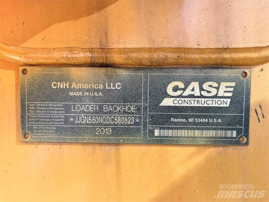 CASE 580N Backhoe