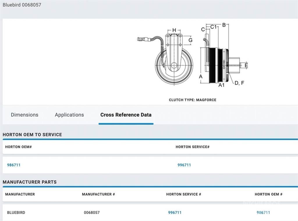 CAT 3126 Other components