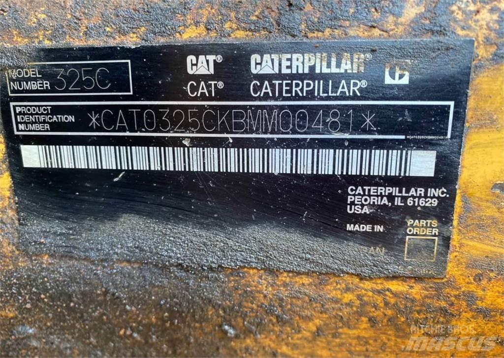 CAT 325C Crawler excavators