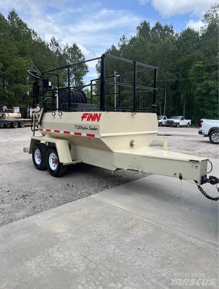 Finn T120 Hopper equipment, blowers and elevators