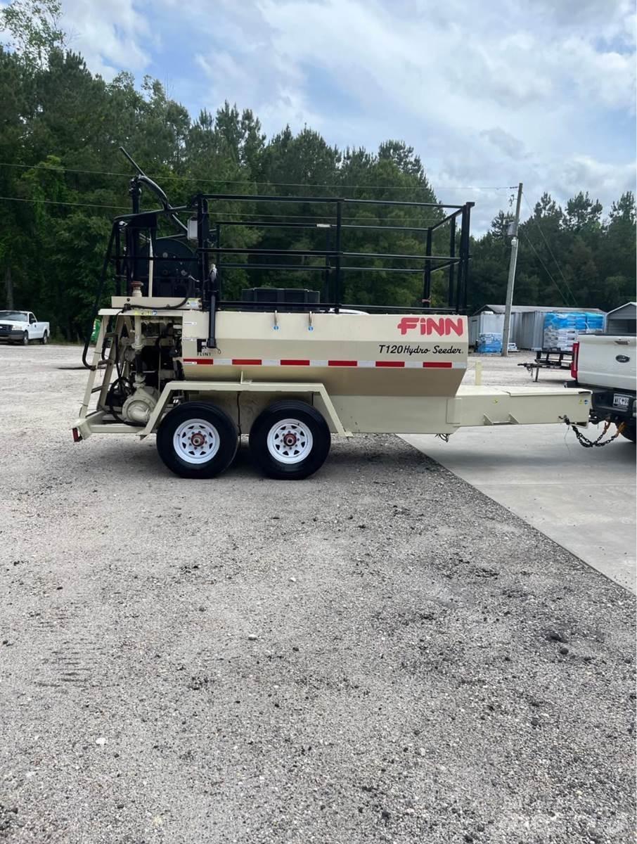 Finn T120 Hopper equipment, blowers and elevators