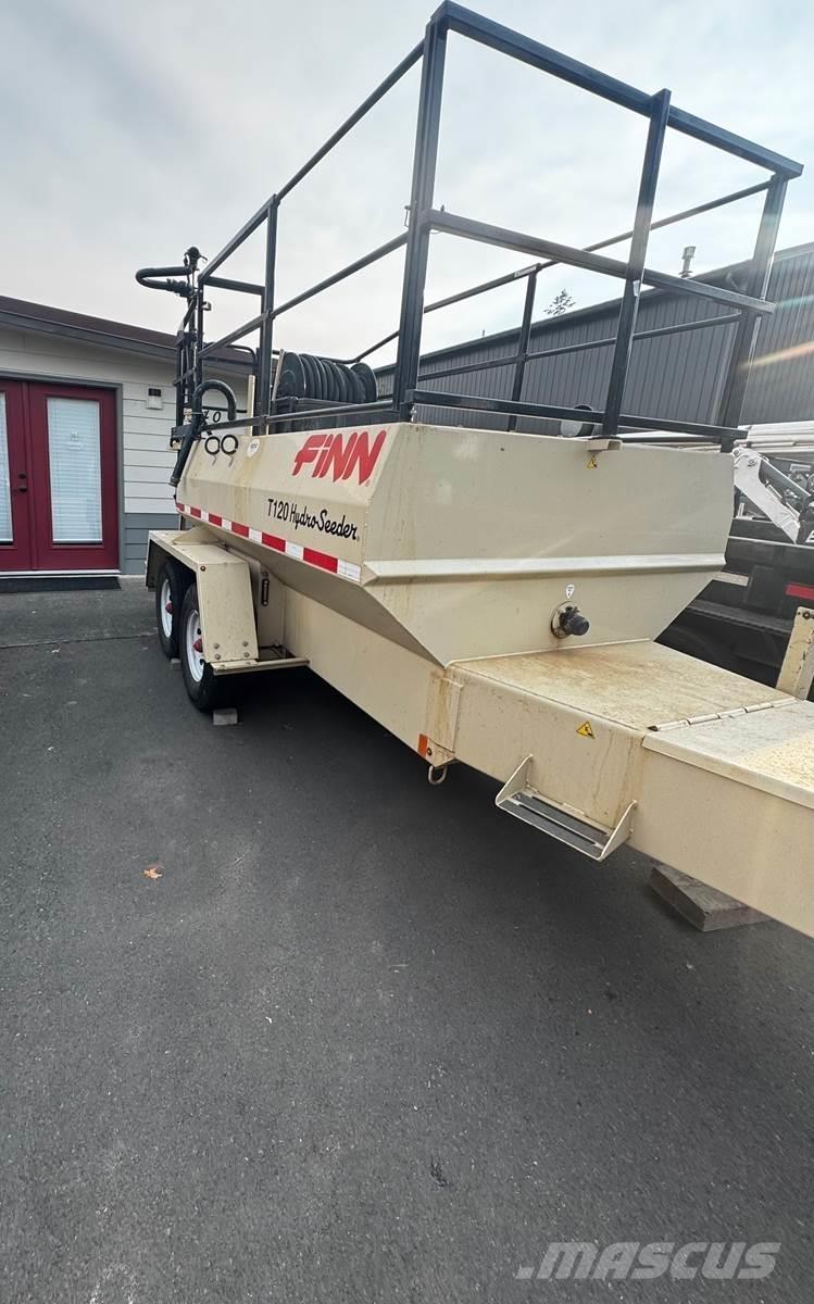Finn T120 Hopper equipment, blowers and elevators