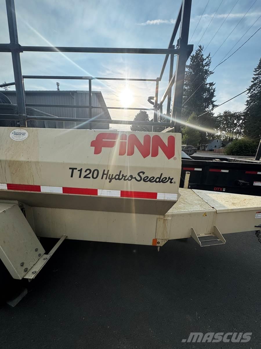 Finn T120 Hopper equipment, blowers and elevators