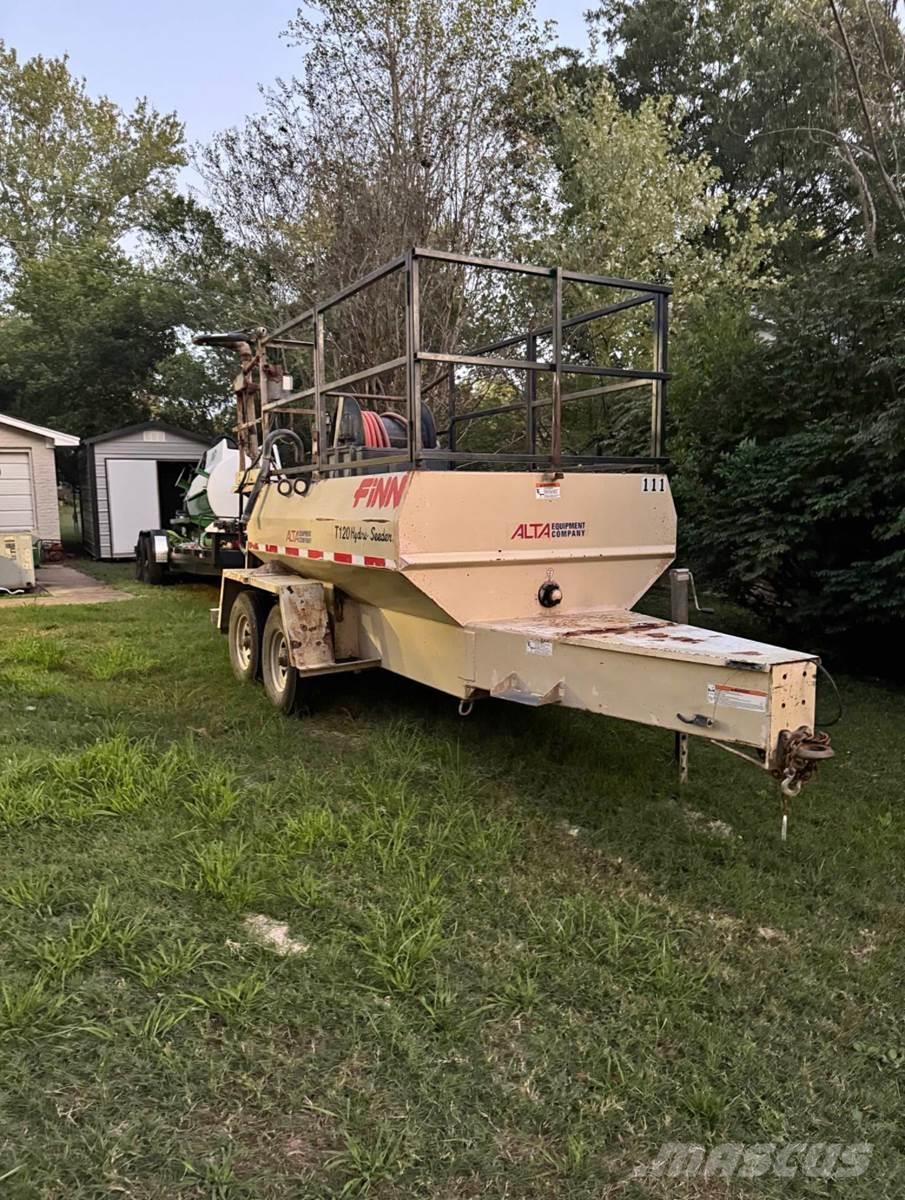 Finn T120 Hopper equipment, blowers and elevators