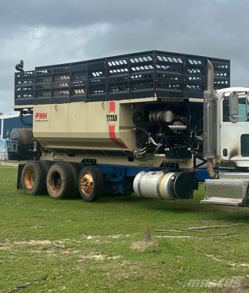 Finn T330 Hopper equipment, blowers and elevators