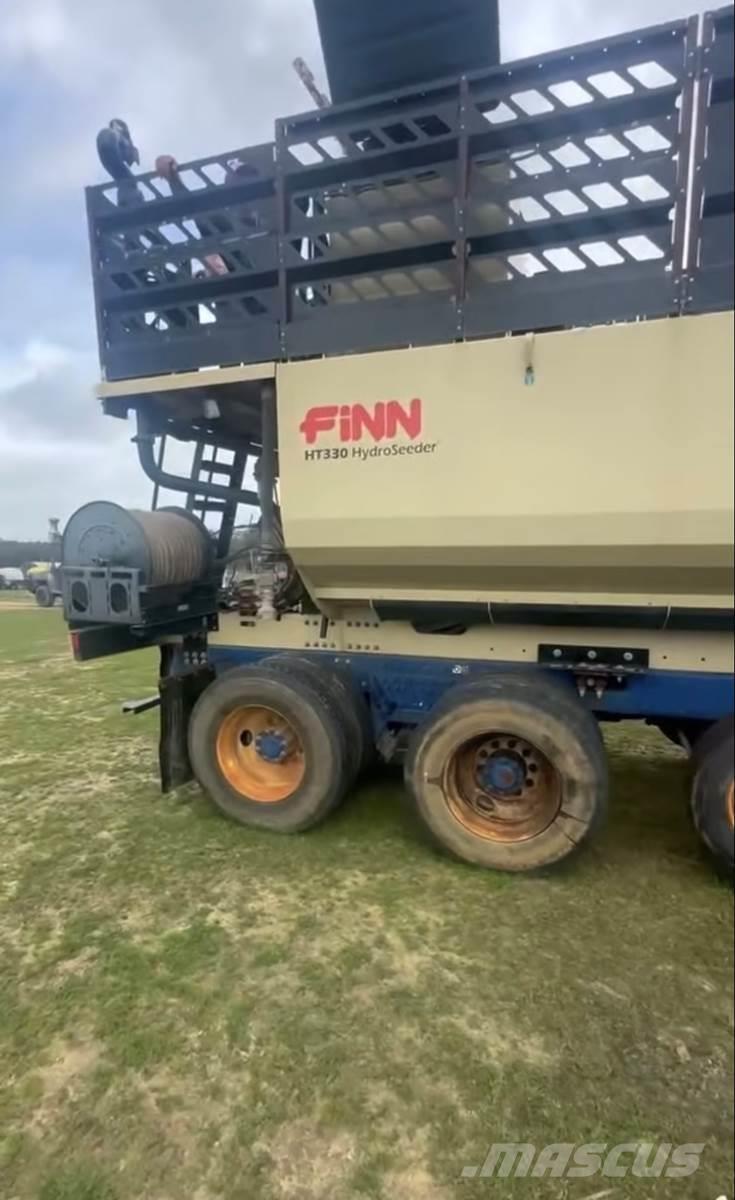 Finn T330 Hopper equipment, blowers and elevators