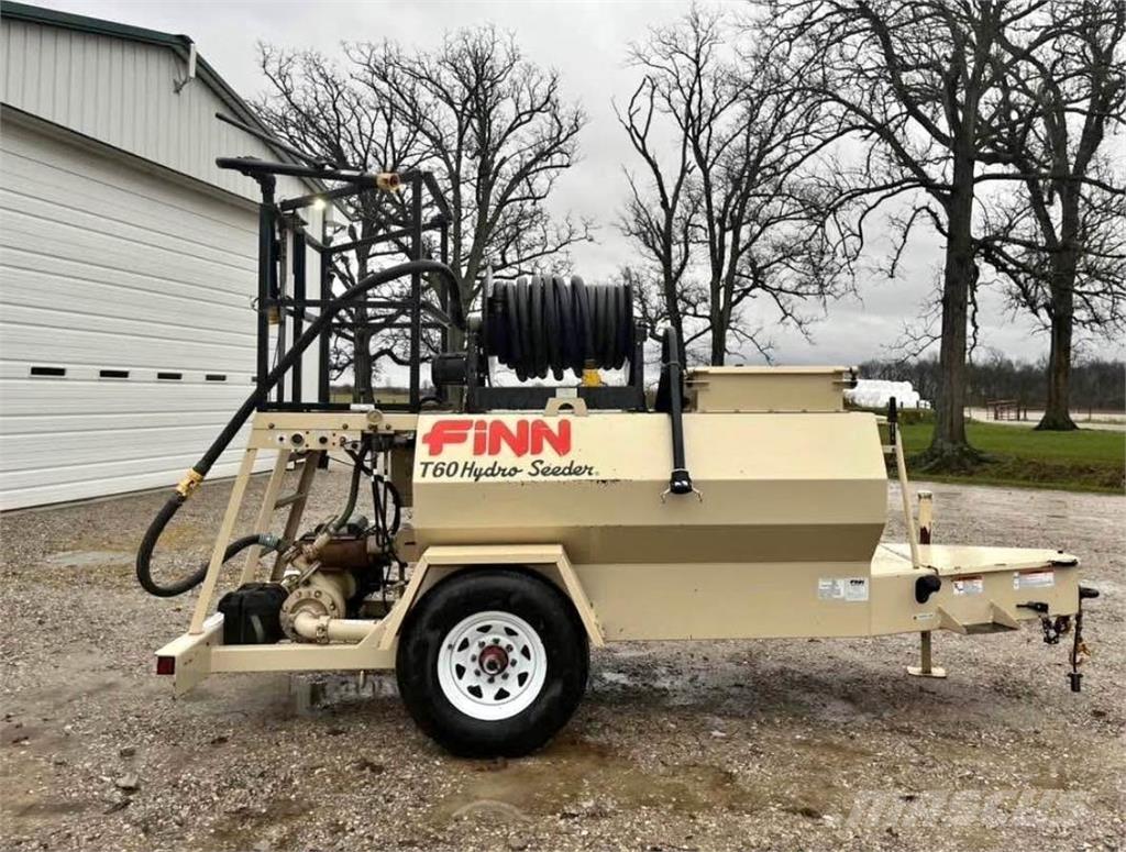 Finn T60T Hopper equipment, blowers and elevators