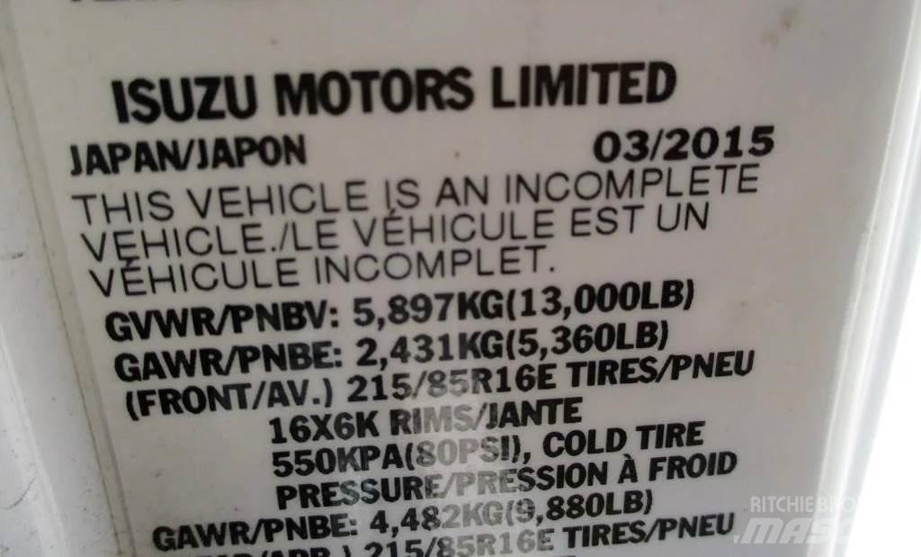 Isuzu NPR Wood chip trucks