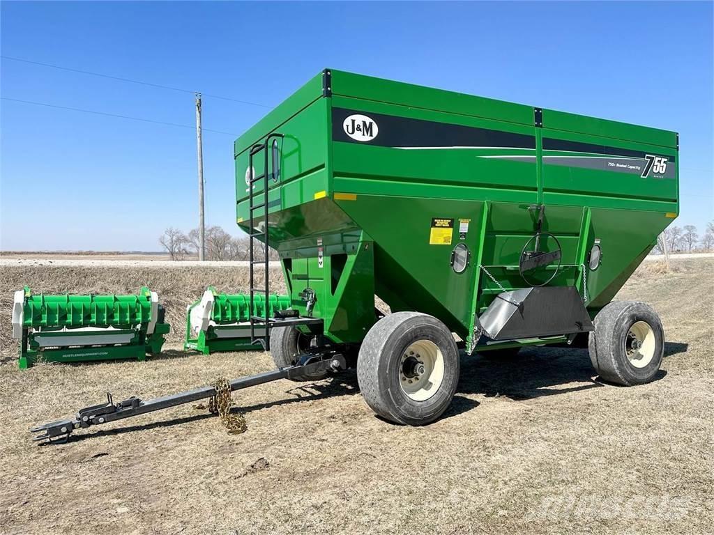 J&M 755SD Grain / Silage Trailers
