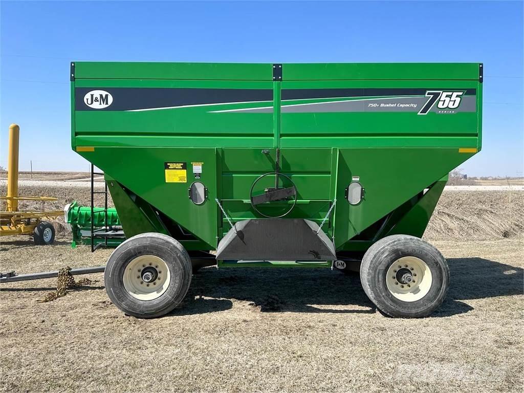 J&M 755SD Grain / Silage Trailers