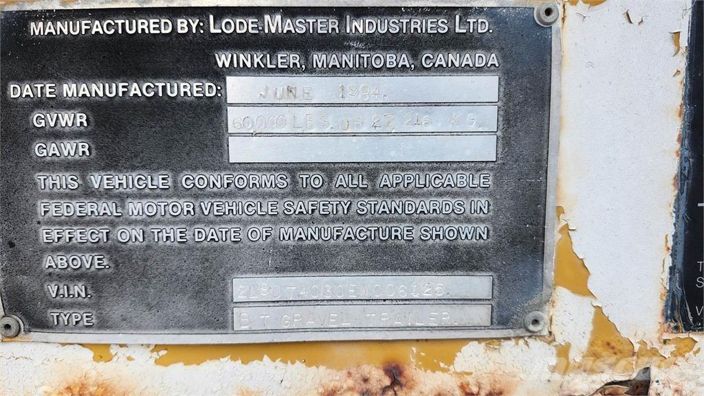  Loadmaster Tipper trailers