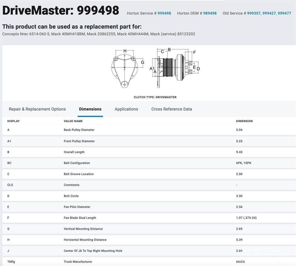 Mack  Other components