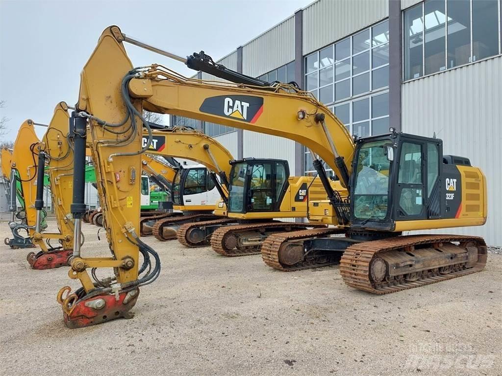 CAT 323F Crawler excavators