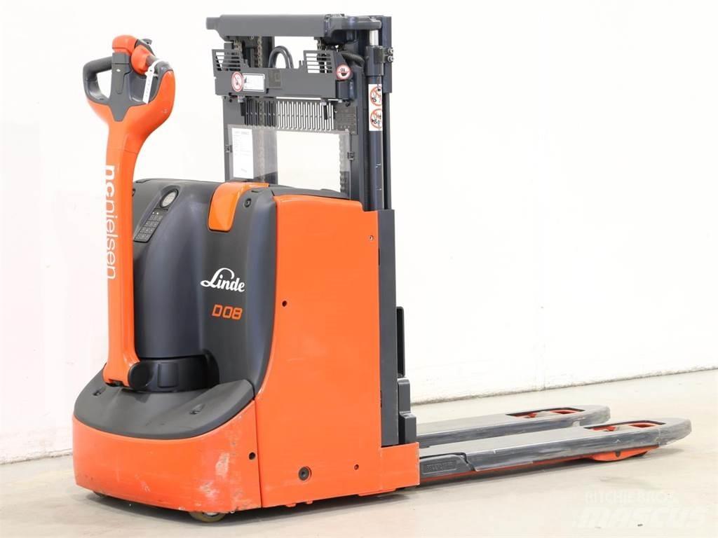 Linde D08/1160 Pedestrian stacker