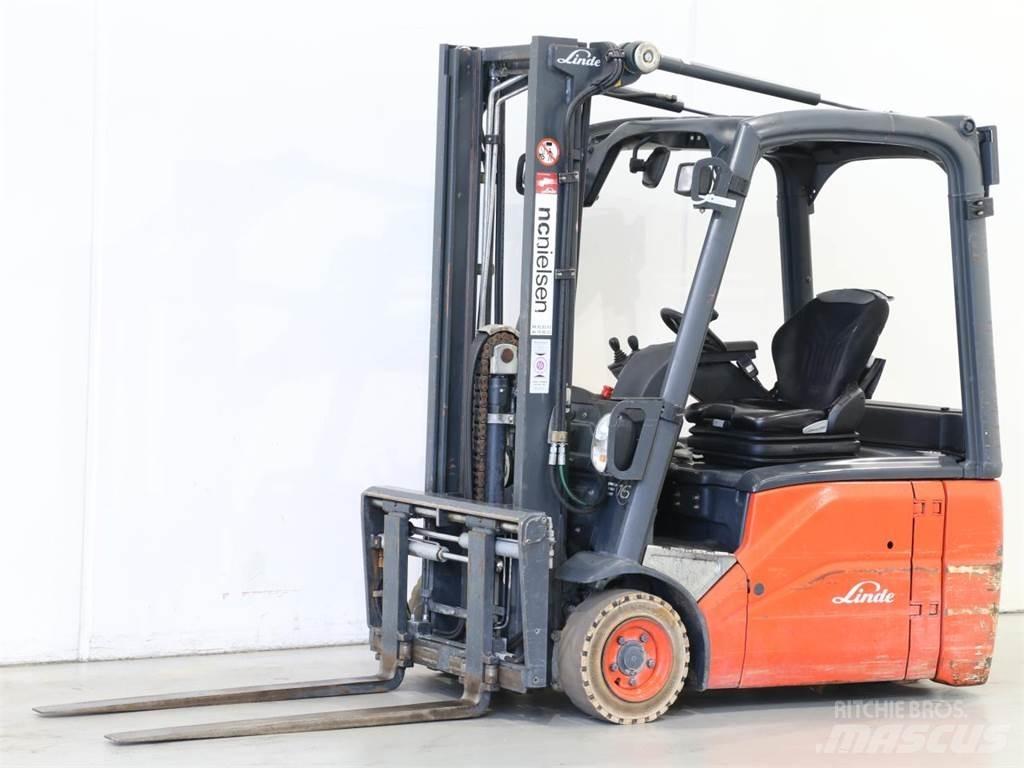 Linde E16/386-01 Electric forklift trucks