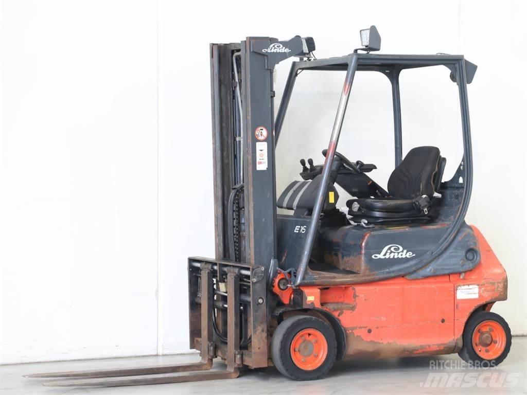 Linde E16P/335-02 Electric forklift trucks