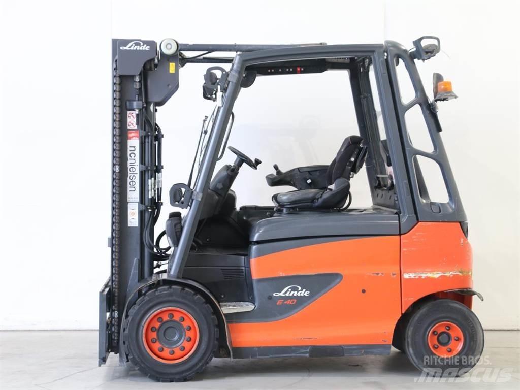 Linde E40/600H/388 Electric forklift trucks