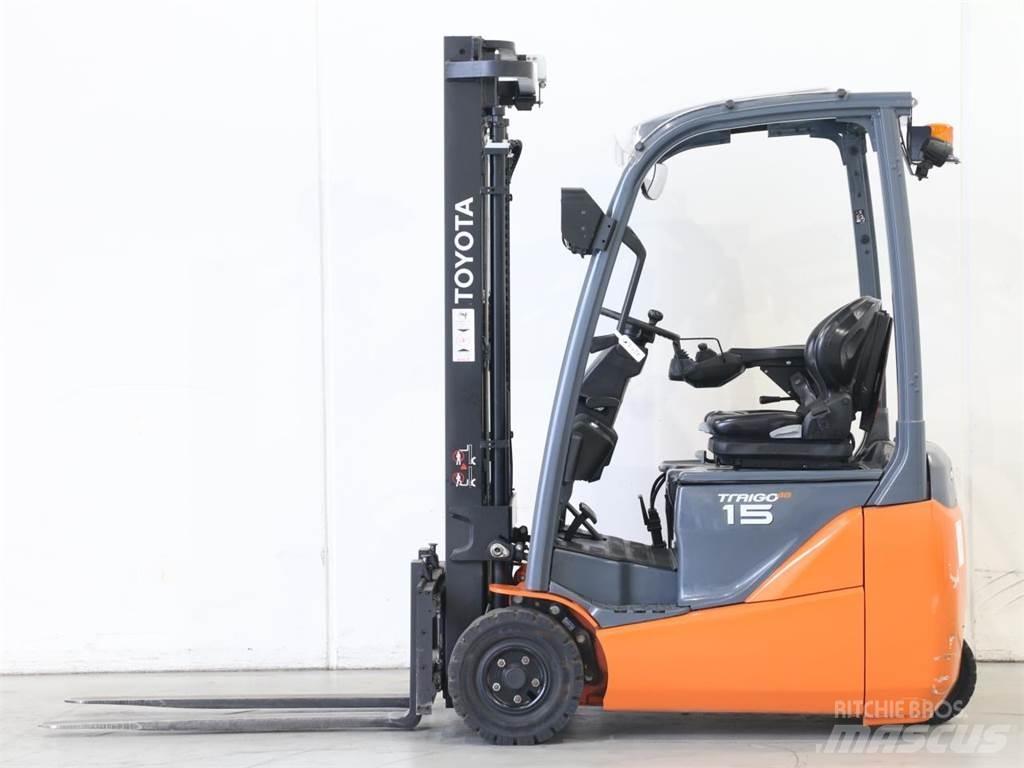 Toyota 8FBE15T Electric forklift trucks