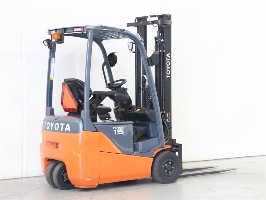 Toyota 8FBE15T Electric forklift trucks