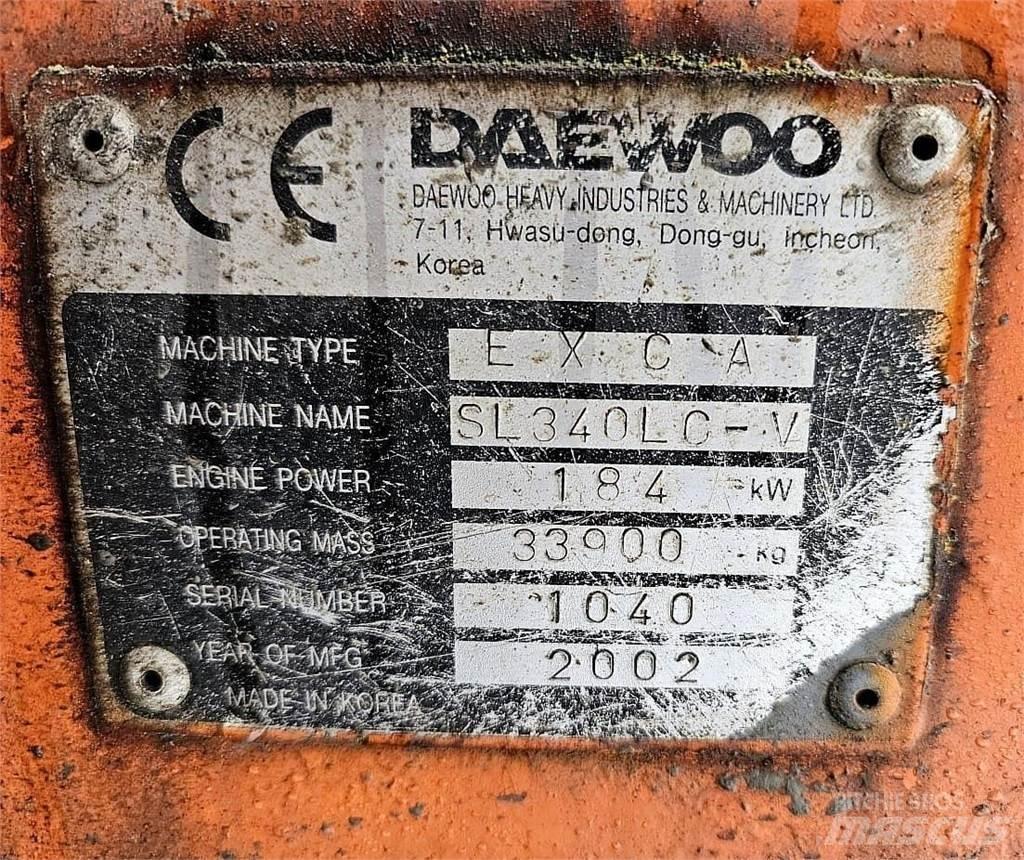 Daewoo SL340LC-V Crawler excavators