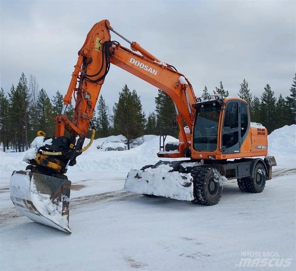 Doosan DX160W Crawler excavators