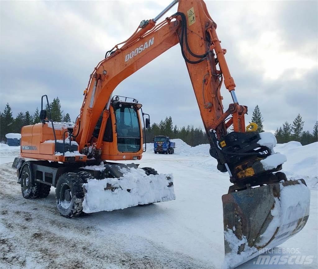 Doosan DX160W Crawler excavators