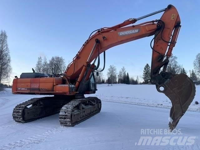 Doosan DX480LC Crawler excavators