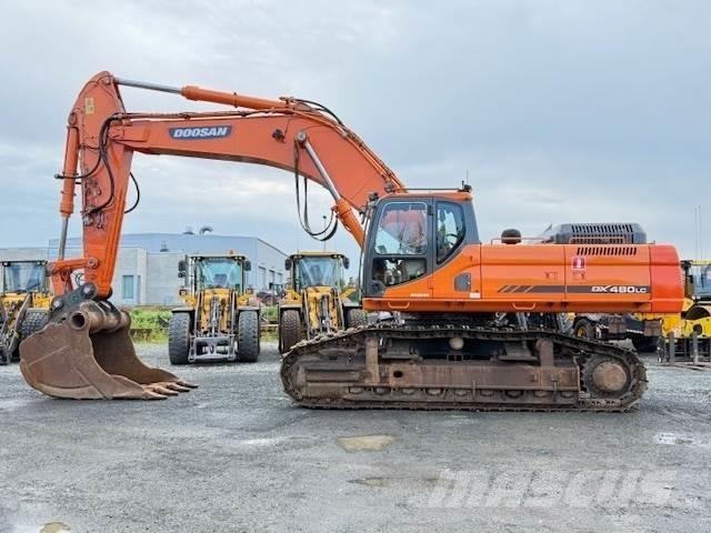 Doosan DX480LC Crawler excavators