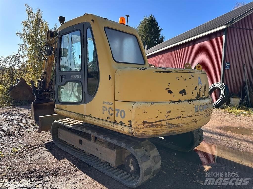 Komatsu PC70-7 Mini excavators  7t - 12t