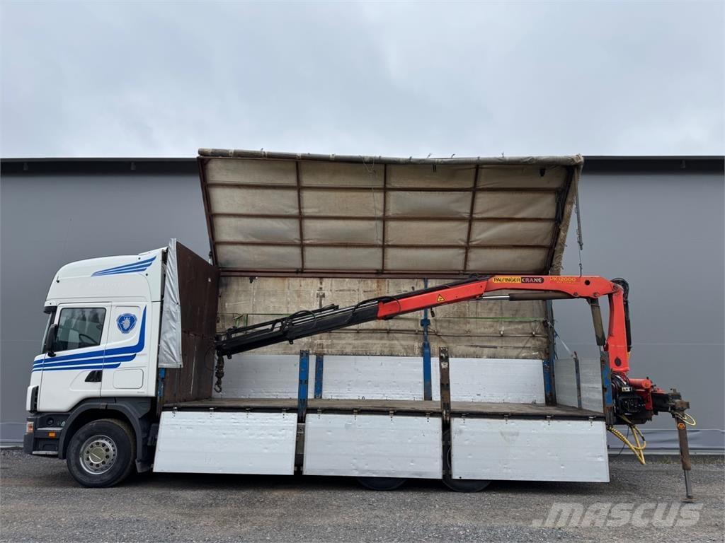 Scania 144G 6x2 Truck mounted cranes