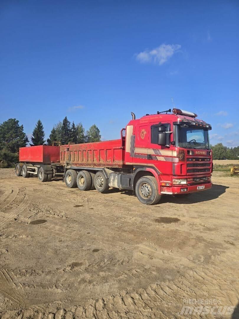 Scania 164 Tipper trucks
