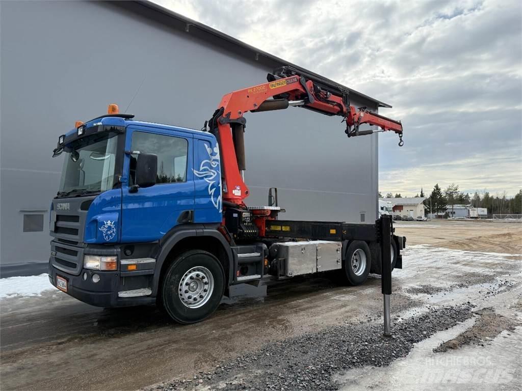 Scania p380 Truck mounted cranes
