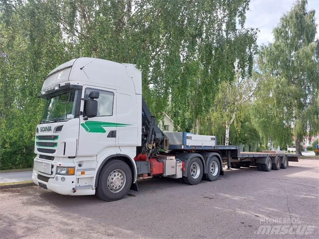 Scania r 560 Truck mounted cranes