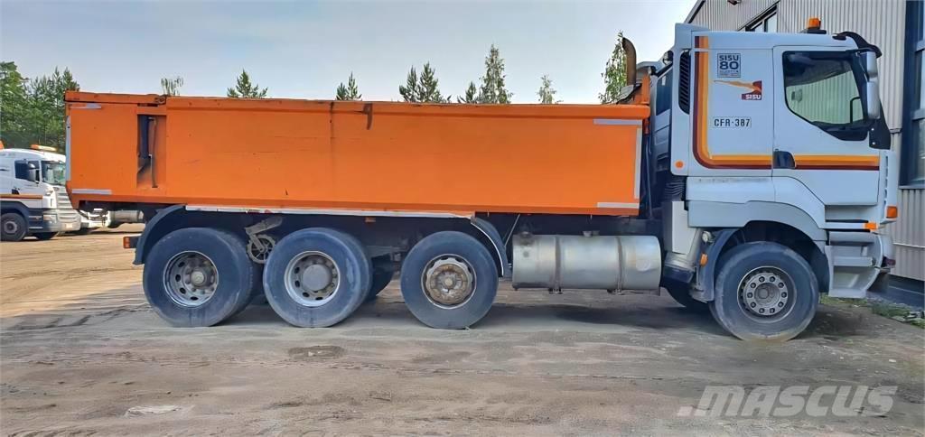 Sisu E12 8X2 Tipper trucks