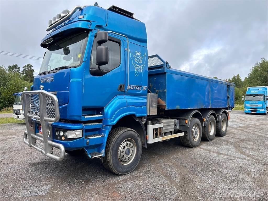 Sisu R500 8x4 Tipper trucks