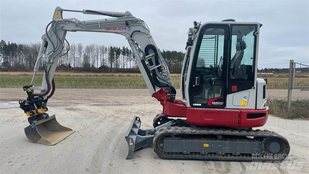 Takeuchi TB257FR Mini excavators < 7t (Mini diggers)