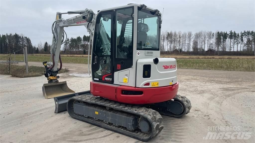 Takeuchi TB257FR Mini excavators < 7t (Mini diggers)