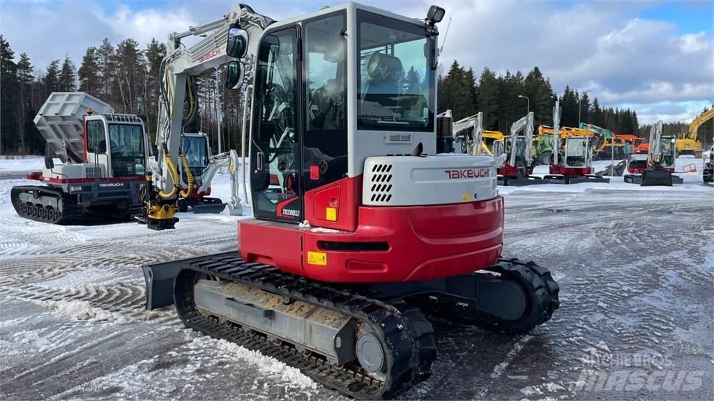 Takeuchi TB280FR Mini excavators  7t - 12t