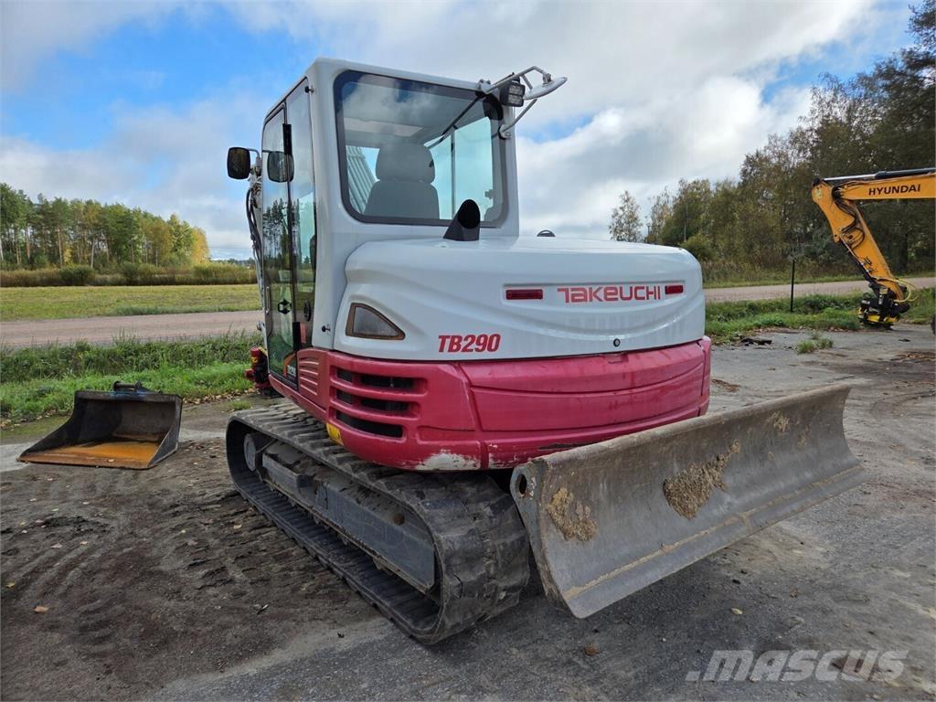 Takeuchi TB290 Mini excavators  7t - 12t