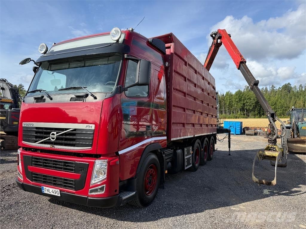 Volvo FH500 Truck mounted cranes