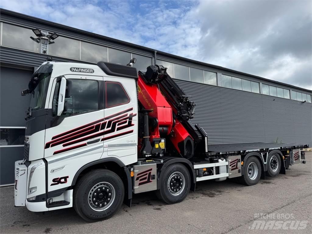 Volvo FH540 8X2*6 Truck mounted cranes