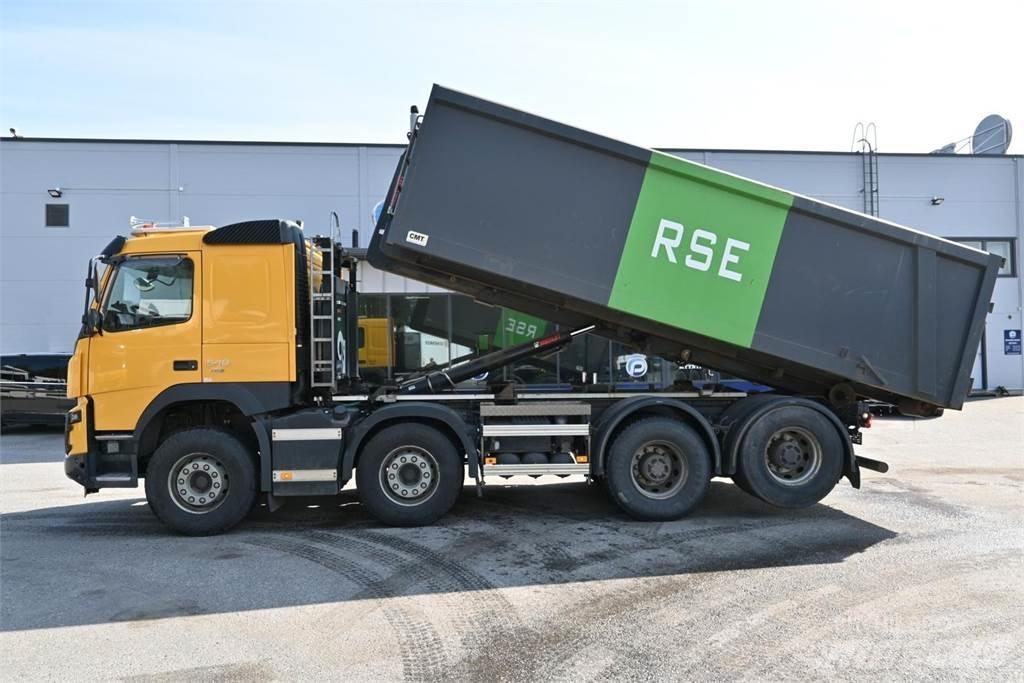 Volvo FMX540 8x4 Hook lift trucks
