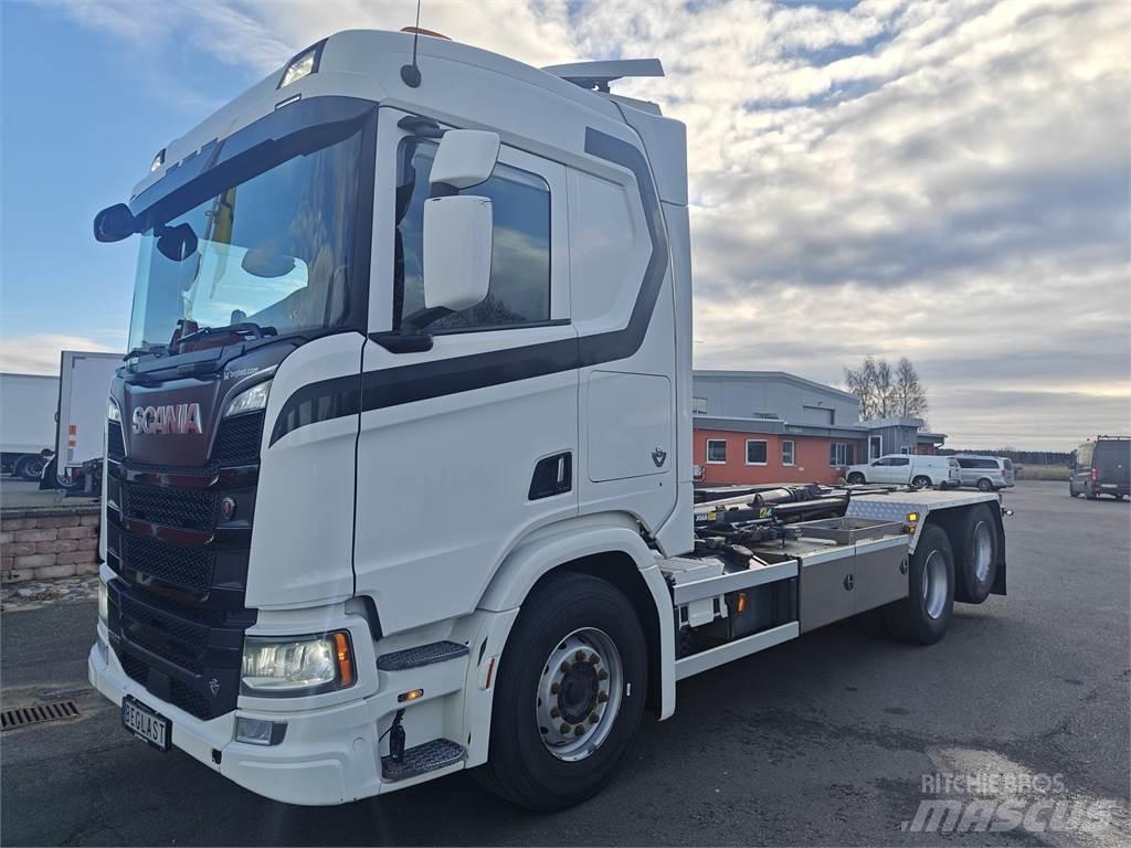 Scania R580 Hook lift trucks