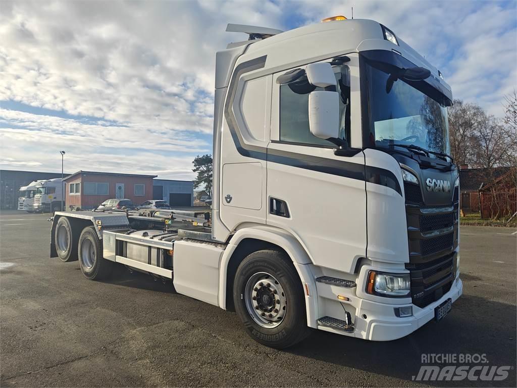 Scania R580 Hook lift trucks
