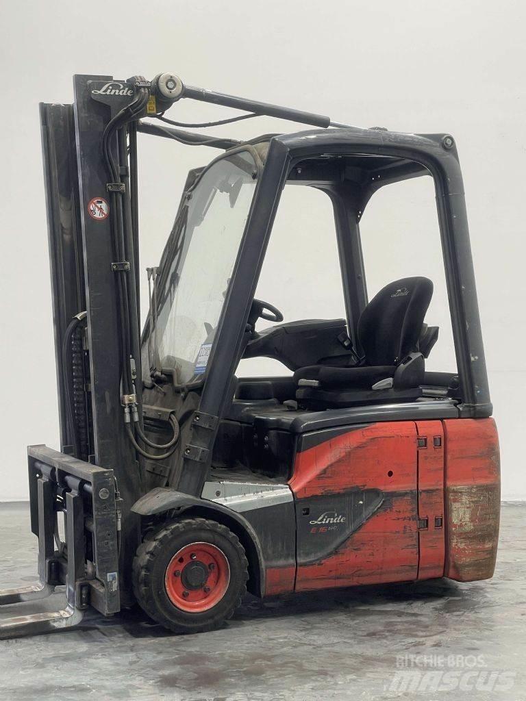 Linde E16C-02-386 Electric forklift trucks